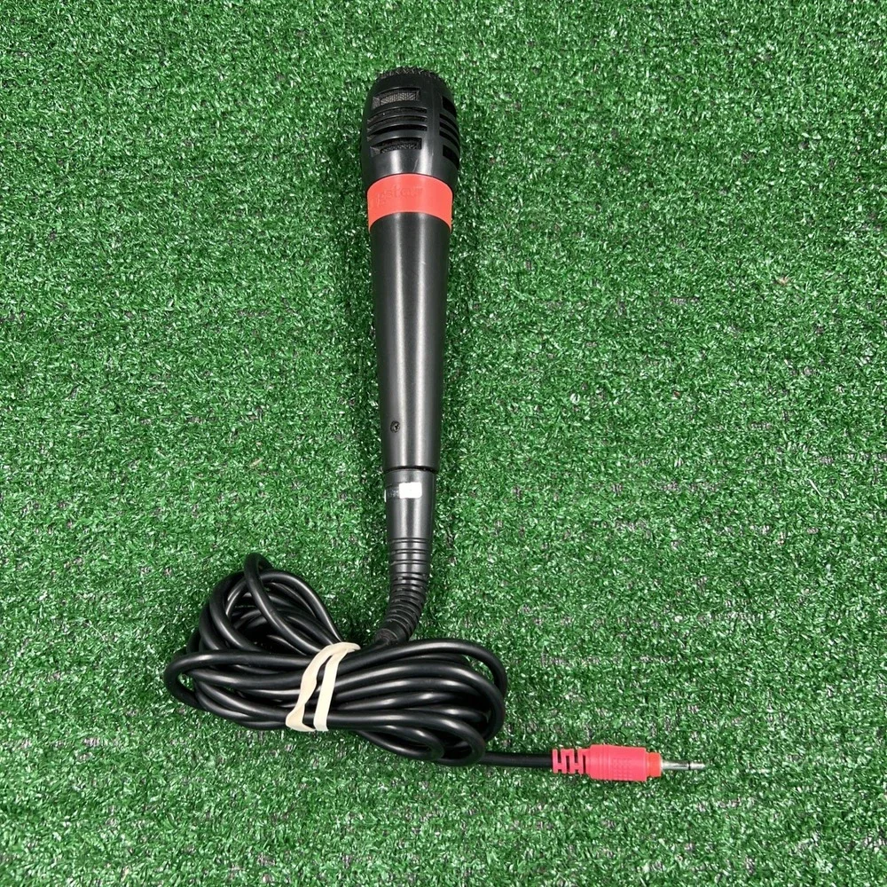 SingStar Mic PS2 Microphone‎ PS2 PS3 Sony PlayStation 2 & 3 Red